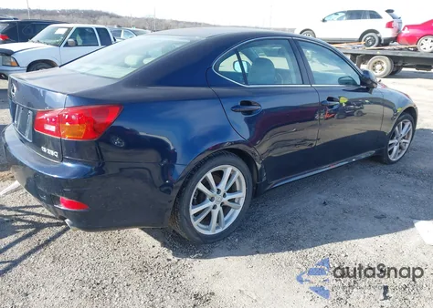 2006 Lexus Is 250 z USA, uszkodzony, nr VIN JTHBK262565012856